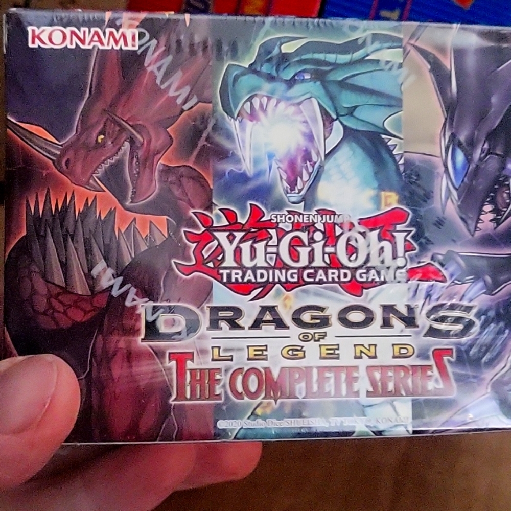 Yu-Gi-Oh! Trading Cards Dragon of Legend Complete Series Deck, Multicolor